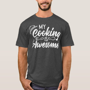 Camiseta Cozinhar Cook Kitchen Chef Meu Cozinhar é incrível