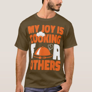 Camiseta Cozinhar Cook Pan Kitchen Chef Minha Alegria É Coz