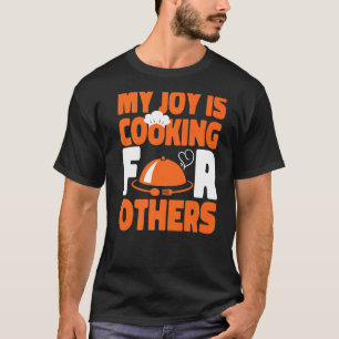 Camiseta Cozinhar Cook Pan Kitchen Chef Minha Alegria É Coz