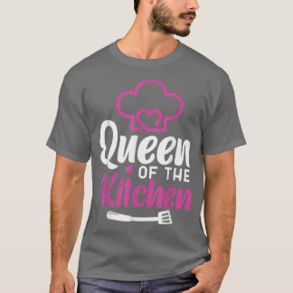 Camiseta Cozinhar Cook Queen Kitchen Rainha Da Cozinha
