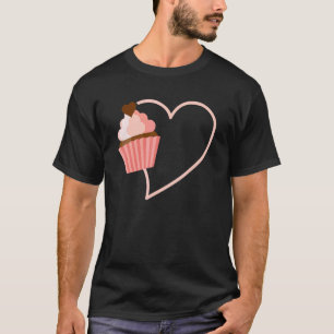 Camiseta Cozinhar De Banho De Cupcake Da padaria De Muffin