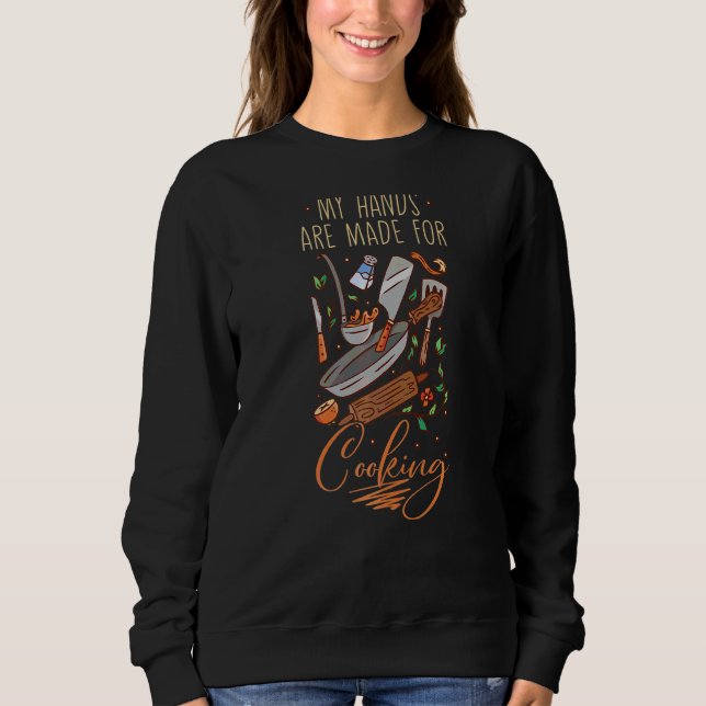 Camiseta Cozinhar de culinária Cozinha cozinheira cozinheir (Frente)