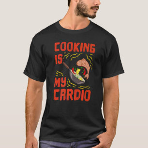 Camiseta Cozinhar de culinária Cozinha cozinheira cozinheir