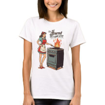 Cozinhar de Esposa Engraçado Piada Vintage Lady Ar
