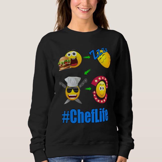 Camiseta Cozinhar de estilo de vida chef 1 (Frente)