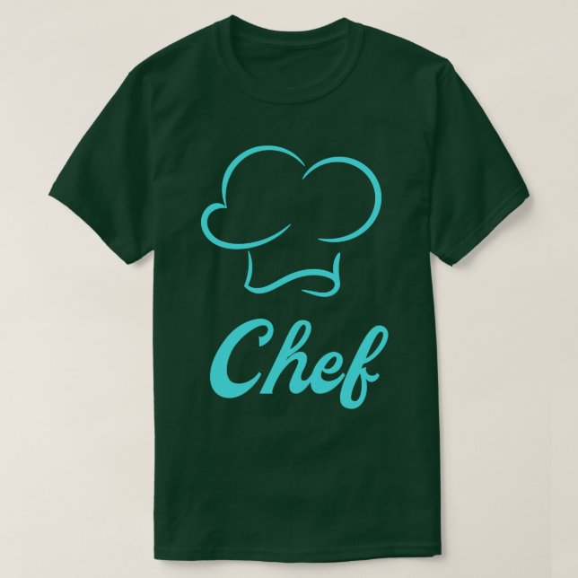 Camiseta Cozinhar de Hat da Cozinha Chef (Frente do Design)