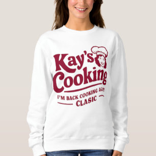 Camiseta Cozinhar de Kay - Eu sou Cozinhar de trás novament