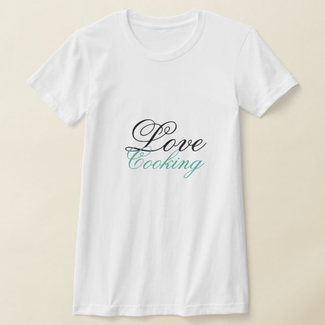 Camiseta Cozinhar de na moda (Postura )