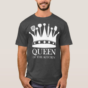 Camiseta Cozinhar de presente para Cozinhar da Rainha da Co