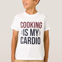 Cozinhar é meu Cardio" Chef Engraçado