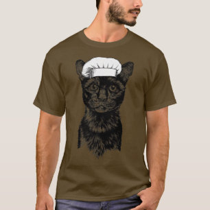 Camiseta Cozinhar Engraçado Chef de cozinha preto