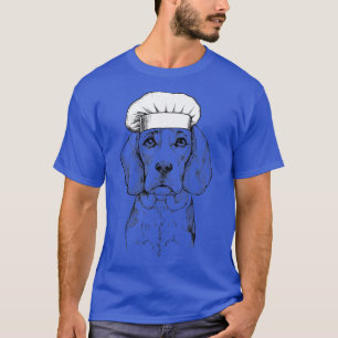 Camiseta Cozinhar Engraçado Cozinheiro do Cão-de-Beagle
