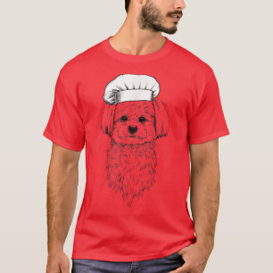 Camiseta Cozinhar Engraçado de Cook Chef de cozinha maltês