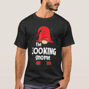 Camiseta Cozinhar Gnomo Christmas Matching Family Pajama