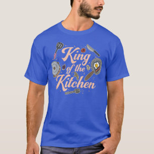 Camiseta Cozinhar, Homens, Rei Da Cozinha, Engraçado Culiná