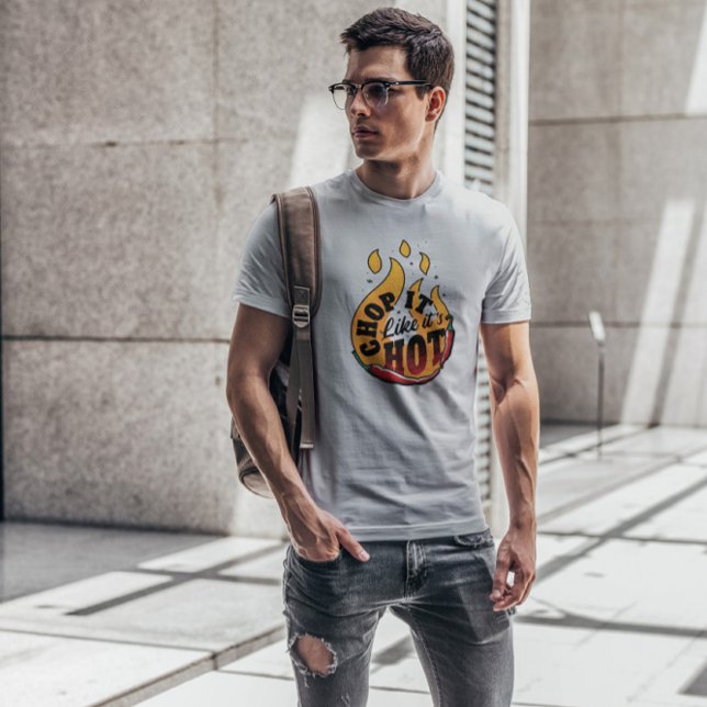 Camiseta Cozinhar Hot Chili (Criador carregado)