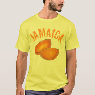 Camiseta Cozinhar JAMAICA Comida de patentes de carne de bo
