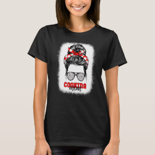 Camiseta Cozinhar Mãe Sangrando Mamãe Cozinheira Hobby Mãe 