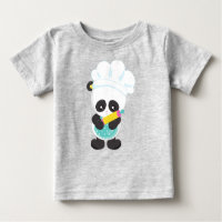 Cozinhar Panda, Baking Panda, Apron, Rolling Pin