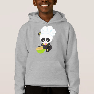 Camiseta Cozinhar Panda, Baking Panda, Cute Panda, Bowl