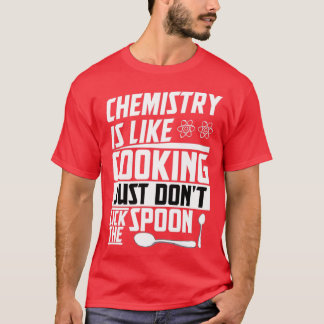 Camiseta Cozinhar Periódico de Química de Proton de Mesa At