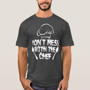 Camiseta Cozinhar T Comida Escola de Chef de Artes Culinári