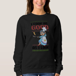 Camiseta Cozinhar Tão Bem Quanto Eu Pareço Chef De Natal