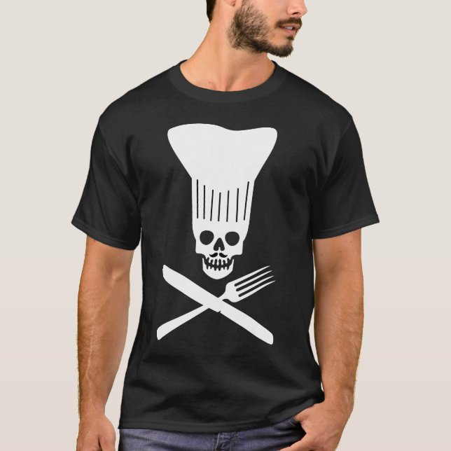 Camiseta Cozinheiro chefe da morte (Frente)