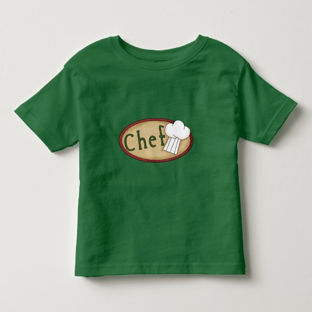 Camiseta Cozinheiro chefe pequeno (Frente)