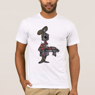 Camiseta cozinheiro chefe super dos crânios dos bros de