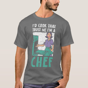 Camiseta cozinheiro cozinheiro cozinheiro gângster cozinhar