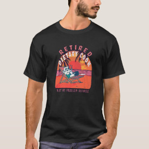 Camiseta Cozinheiro Dietético Aposentado Aposentadoria Vin