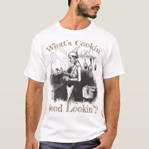 Camiseta Cozinheiro do canibal o que é bom Lookin'? de