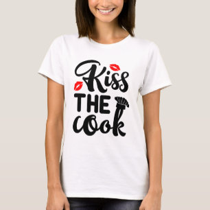 Camiseta Cozinheiro Engraçado Adorável Chef Confeiteiro, Co