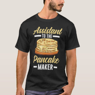 Camiseta Cozinheiro Foodie Auxiliar de Panqueca