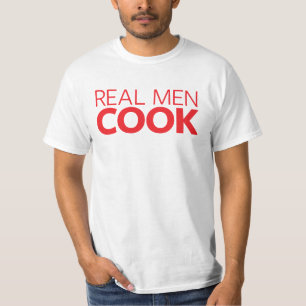 Camiseta Cozinheiro real dos homens