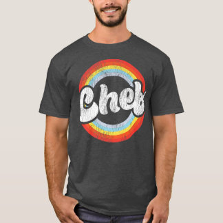 Camiseta cozinheiro retro vintage cozinheira chef 140