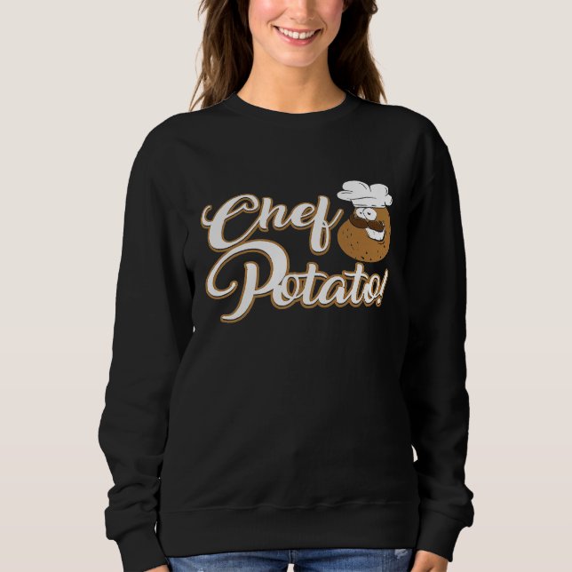 Camiseta Cozinho do Cozinhar de Batata de Chef (Frente)
