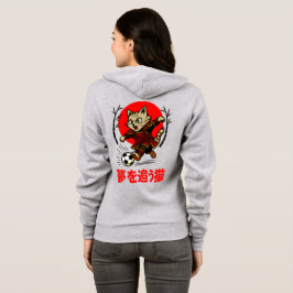 Camiseta Cozy Anime Samurai Gato Futebol - Para Cultura Jap