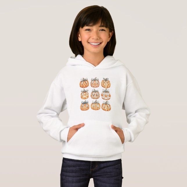 Camiseta Cozy Autumn Pumpkin (Frente Completa)