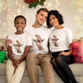 Camiseta Cozy Christmas Giraffe