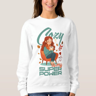 Camiseta Cozy é o meu superpoder