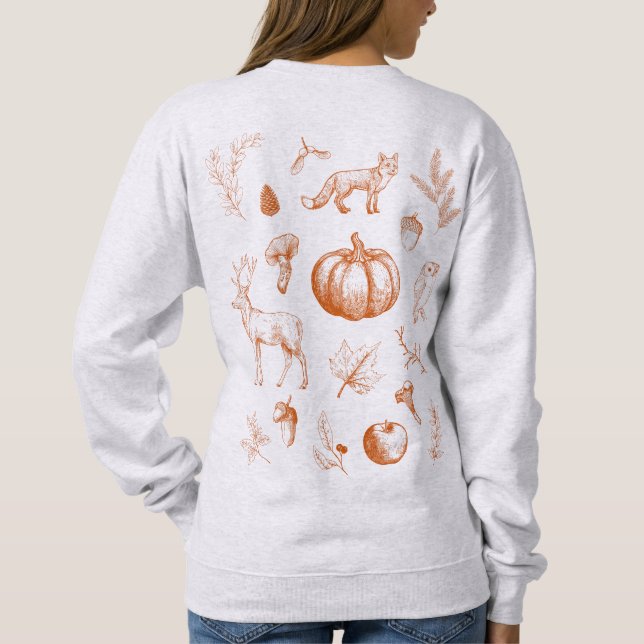 Camiseta Cozy Fall Vibes (Verso)