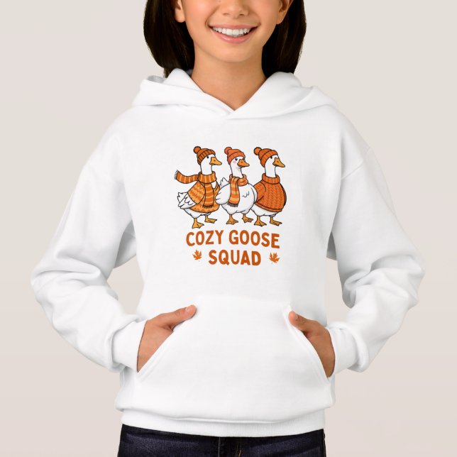 Camiseta Cozy Goose Squad Kids (Frente)