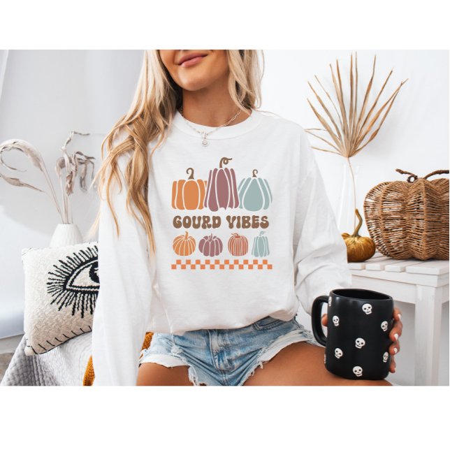 Camiseta Cozy "Gourd Vibes" Cai (Criador carregado)