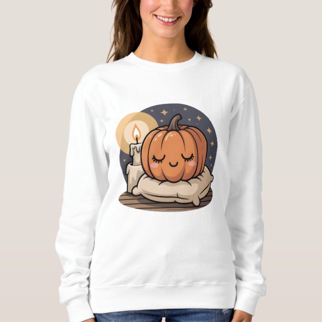 Camiseta Cozy Pumpkin Dream Sweatshirt (Frente)