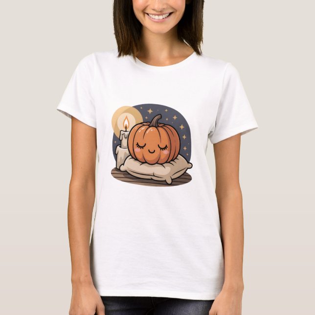Camiseta Cozy Pumpkin Dream Women's Tee (Frente)