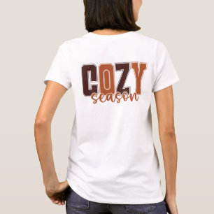 Camiseta Cozy Season PNG SVG, Ação de Graças Svg, Queda Sub
