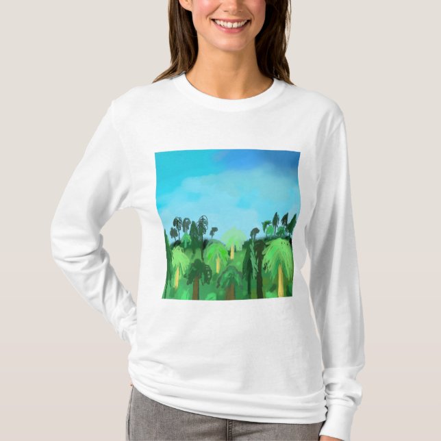 Camiseta Cozy Stormy Day (Frente)
