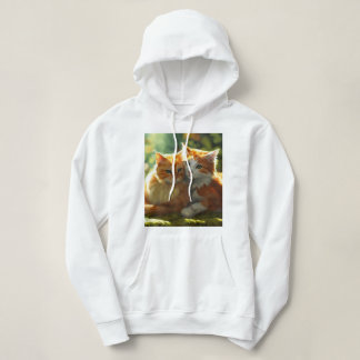 Camiseta Cozy Whimsic Cats Hoodie Design
